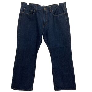 Sonoma Life Style Men's Denim Jeans Size 42x30 Mid Rise Straight Leg Cotton Navy